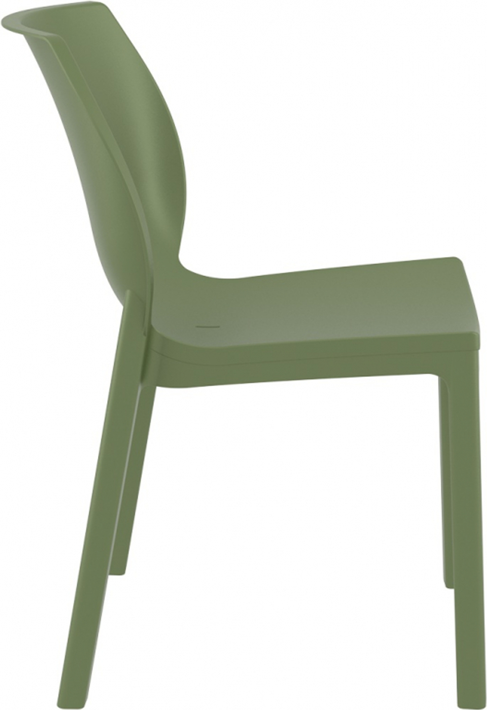 Стул пластиковый Siesta Contract Nora, оливковый