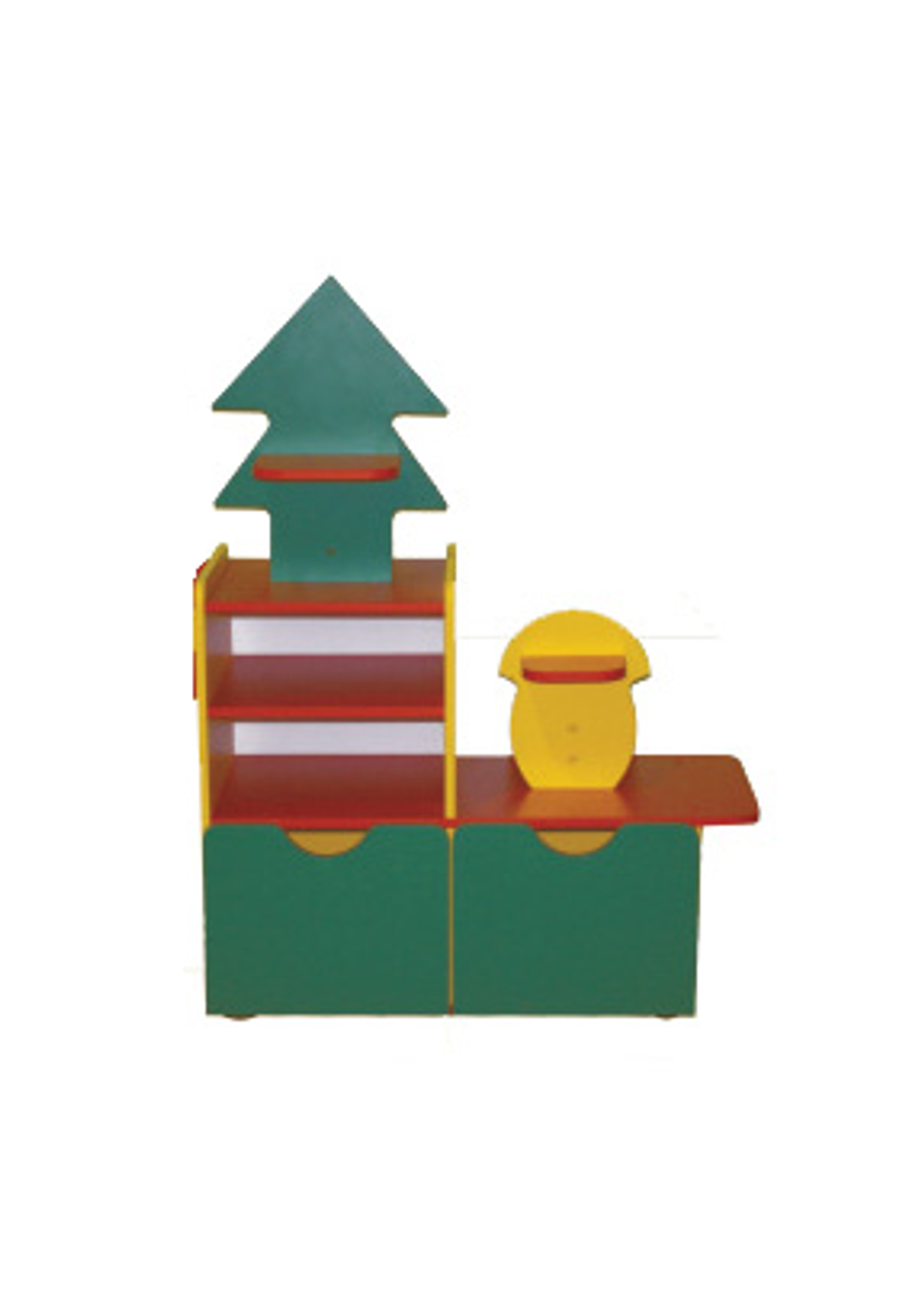 Комплект стеллажей "Полянка"