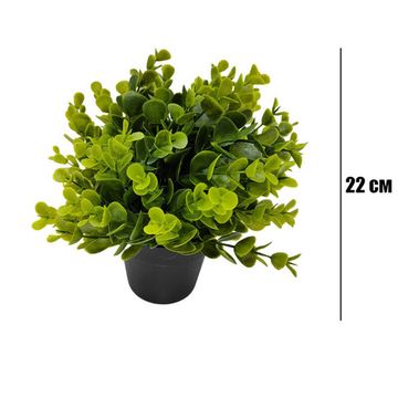 Искусственное комнатное растение в горшке Avesta 1 шт., материал: полипропилен, 22 см