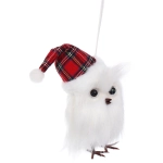 Подвеска «Зимняя совушка» 18 см, Красный (микс дизайнов)