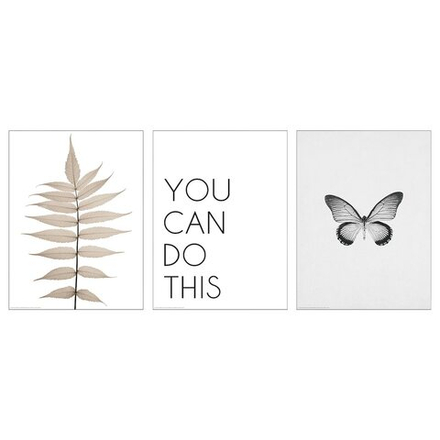 IKEA BILD  (ИКЕА БИЛД)  -  Плакат, вы можете, 30x40 см