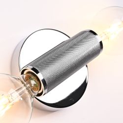 Бра Rh Utilitaire Inline Sconce Silver By Imperiumloft