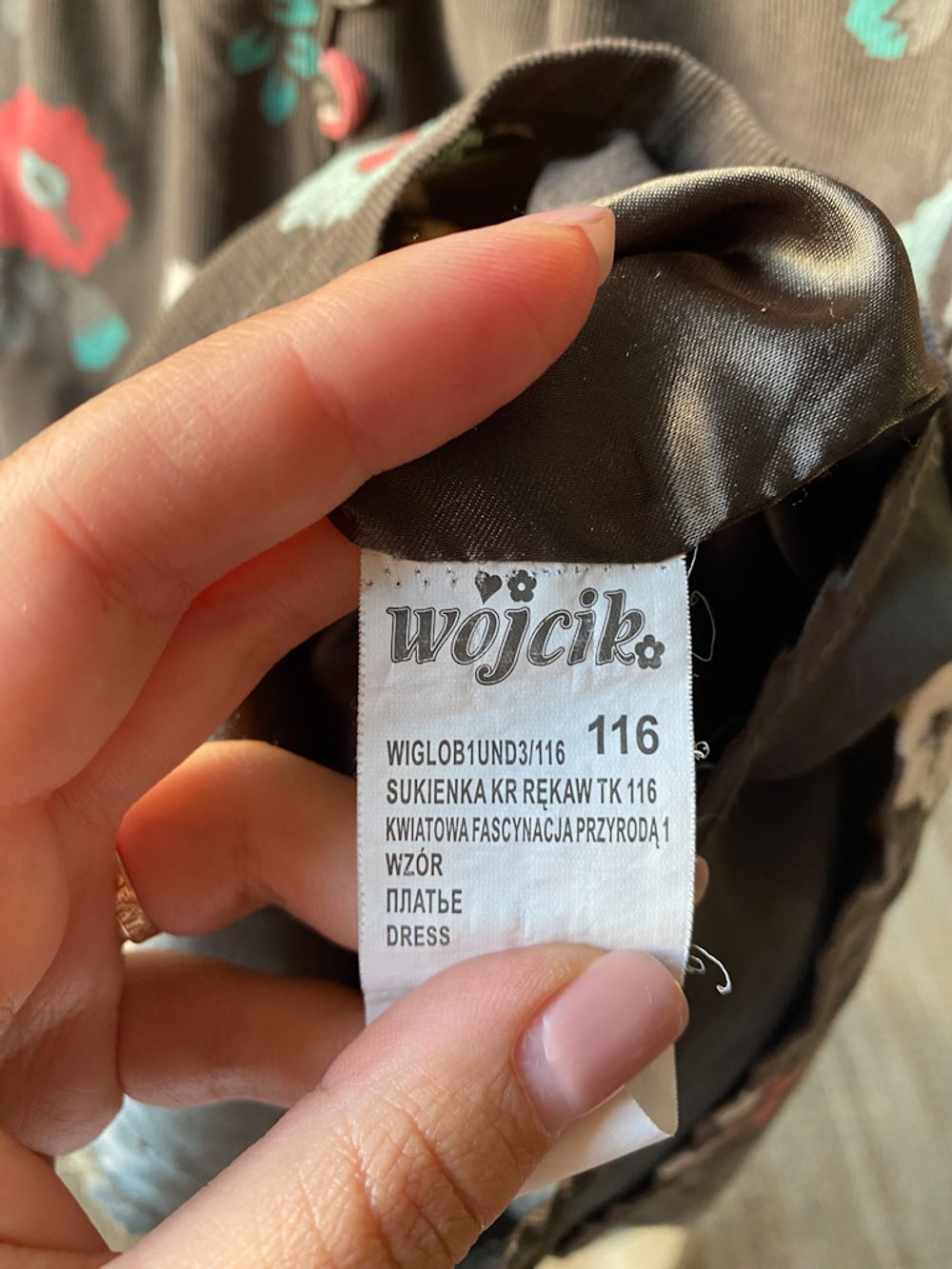 Вельветовое платье Wojcik, 116