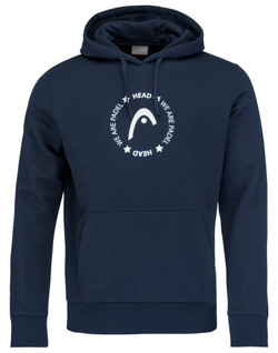 Мужская теннисная кофта Head Padel Hoodie Men - dark blue