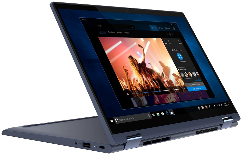 Ноутбук Lenovo Yoga 6-13ALC6. Производитель CPU: AMD, Линейка CPU: Ryzen 5, CPU: Ryzen 5 5500U, RAM: 16Gb, HDD: -, SSD: 512Gb, GPU: AMD Radeon, Диагональ: 13.3", Разрешение: 1920*1080, Тип экрана: -, OS: Win 11, Цвет: Синий, BackLight: LED, Состояние: B1
