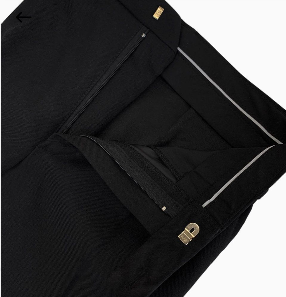 Брюки школьные чёрные мальчик тёплые зимние с начёсом флис шерстяные шерсть прямые классические классика строгие костюмные стрелки размер 32 34 116 122