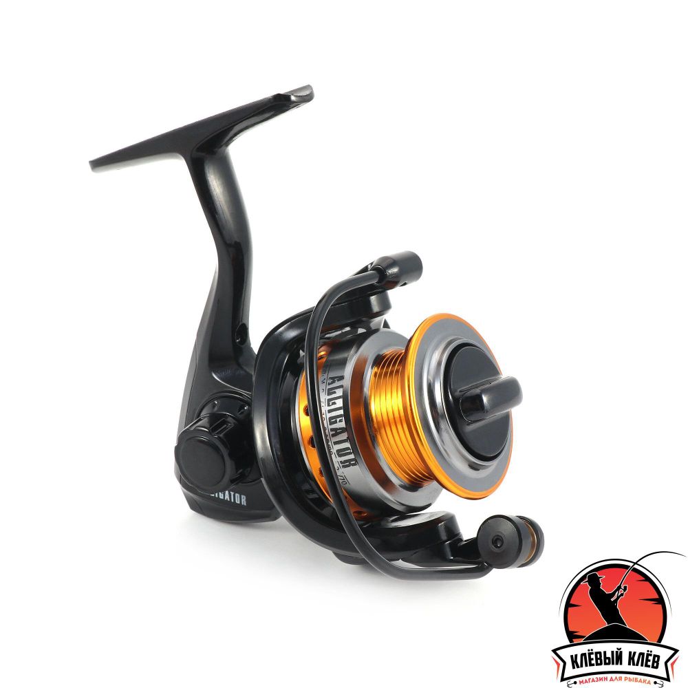 Катушка безынерционная Namazu PRO Alligator NEW AL4000, 5+1 подш., метал. шпуля + запасная графит. ш