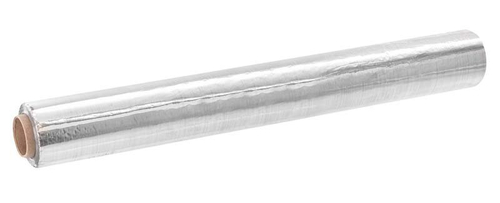 Фольга пищевая алюминиевая, 44см х 100м, 11 мкм