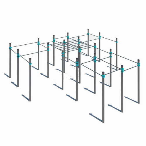 Воркаут-комплекс: 23 турника и 2 рукохода - Барроу