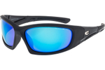 Спортивные очки GOG Samum / Matt Black-Black / Polarized White-Blue Lens