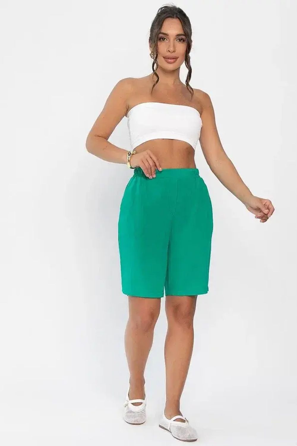 Шорты Энди (зеленые) Ш13989-25М LT Collection