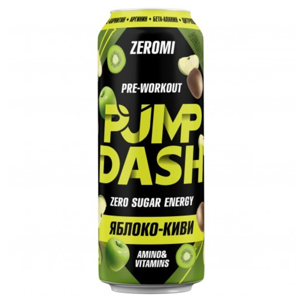 ZEROMI Энергетический pre-workout напиток PUMP DASH (450 мл.) [M]