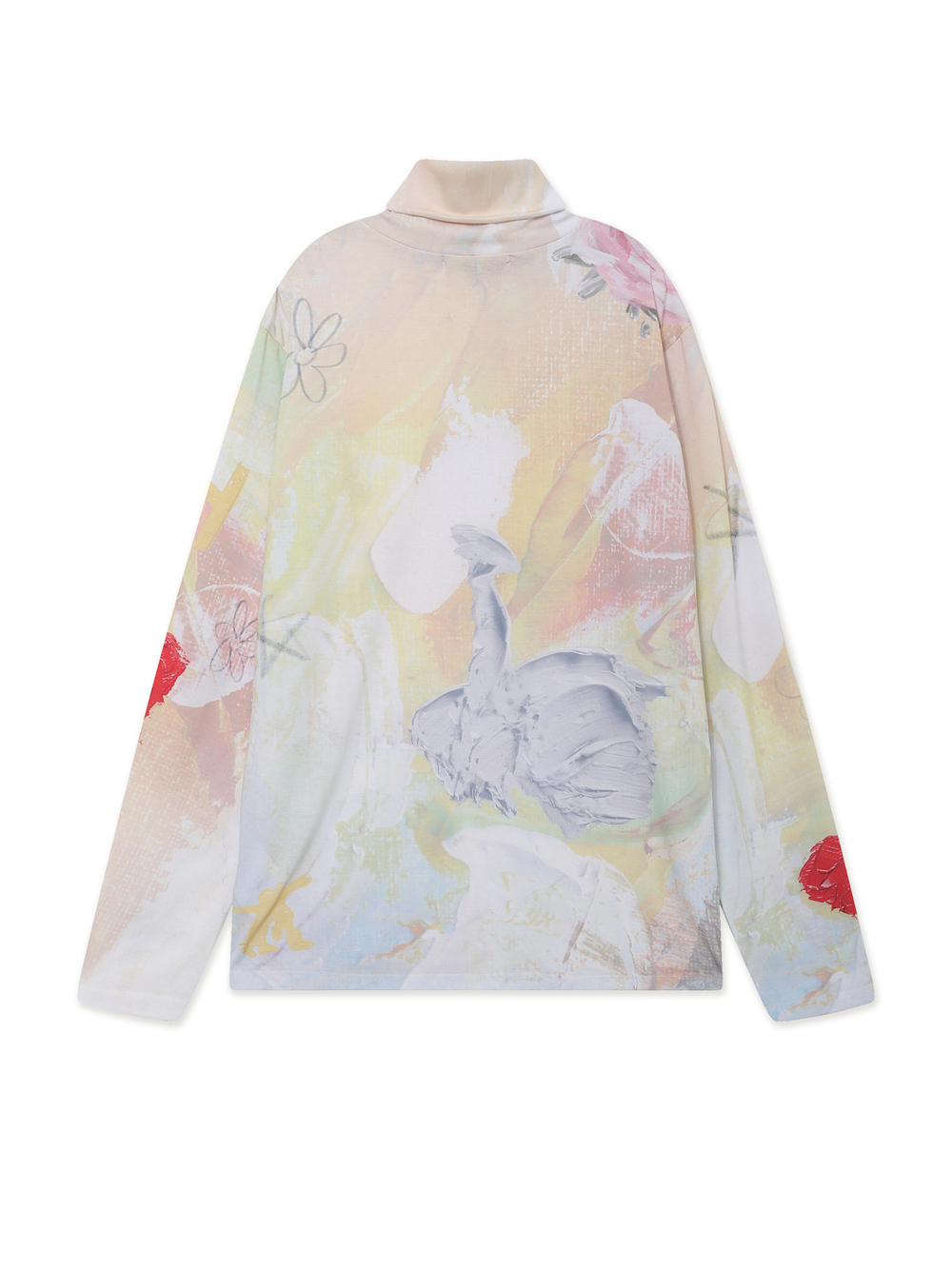 Женский Джемпер Graphic Slouch Turtleneck