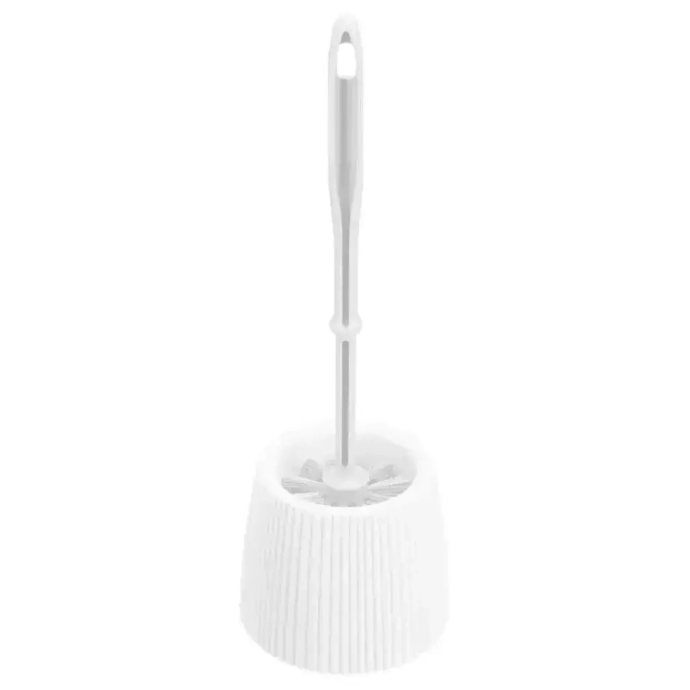 Комплект wc ёршик для туалета с подставкой velvet (белый)