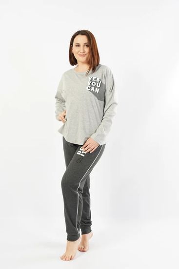 Комплект женский больших размеров Vienetta длинный рукав 1030200000