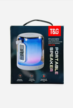 Беспроводная колонка TG-376 (8W/TF/FM) LED Flashing