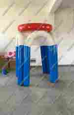 Надувная командная игра "Попади в корзину", 1,5*1,5*2,2 м