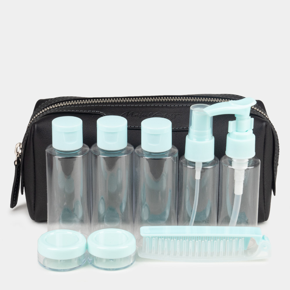 Несессер Tube из кожи теленка черного цвета