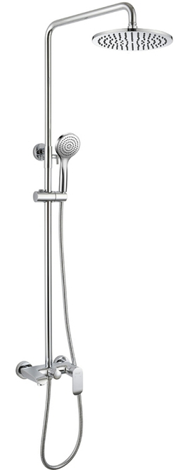 Душевая колонна со смесителем для ванны