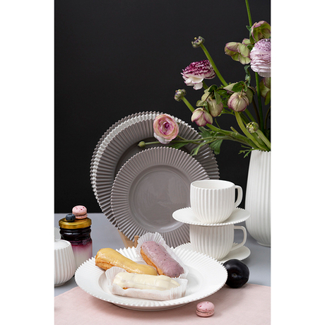 Набор тарелок 2шт 21см Tkano Edge темно-серый