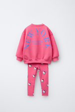 Толстовка и легинсы в рубчик hello kitty © sanrio
