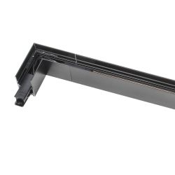 UBX-MM21-35 BLACK Коннектор для магнитных шинопроводов.35мм. Угловой. Внутренний. Черный. ТМ Uniel