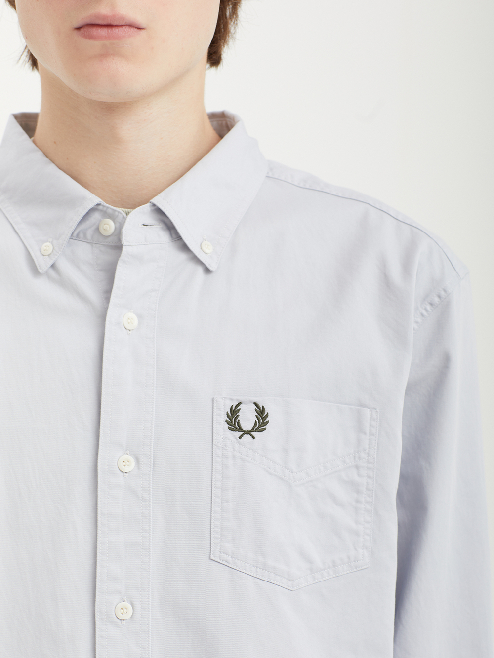 Мужская Рубашка Relaxed Washed Twill