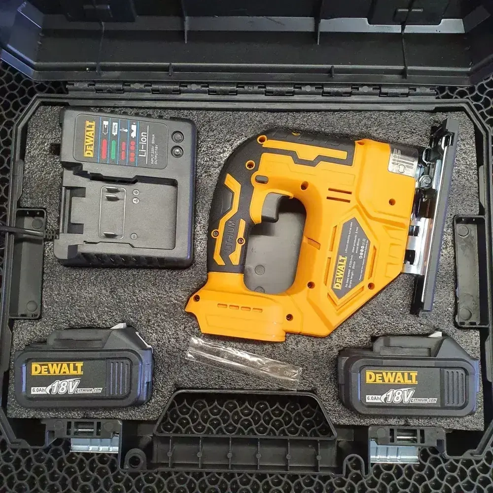 Аккумуляторный электро лобзик Dewalt 18V 6А с кейсом