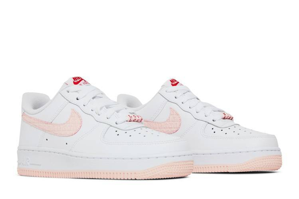 Кроссовки Nike Air Force 1 Low 07 "Valentine'S Day" (Женская размерная сетка)