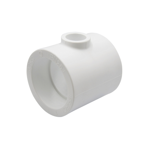 Тройник переходной 63х25х63 EVER® plast БЕЛЫЙ (Россия)