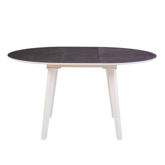 Стол Крит (Антрацит/Белая эмаль)