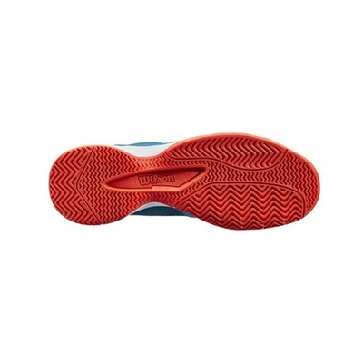 детские Кроссовки теннисные Wilson Kaos K 2.0 QL Jr - blue coral/white/fiesta