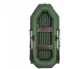 Лодка Тонар Шкипер А260 надувное дно (зеленый)