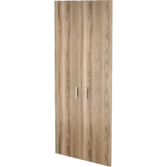 Двери из ЛДСП к широким стеллажам НТ-602.2.Ф  780x16x1948 Аргентум