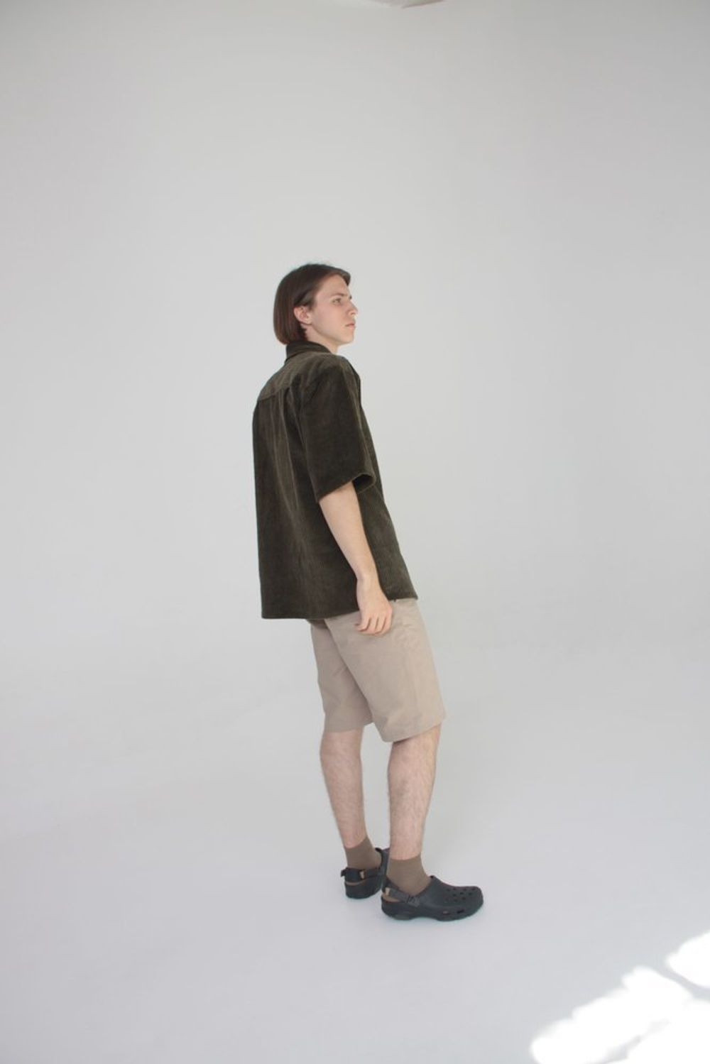 Купить Рубашка Tulovo Вельветовая Хаки Рубашка Tulovo Вельветовая Хаки