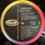 Frank Sinatra - A Swingin' Affair! (Англия 1959г.)