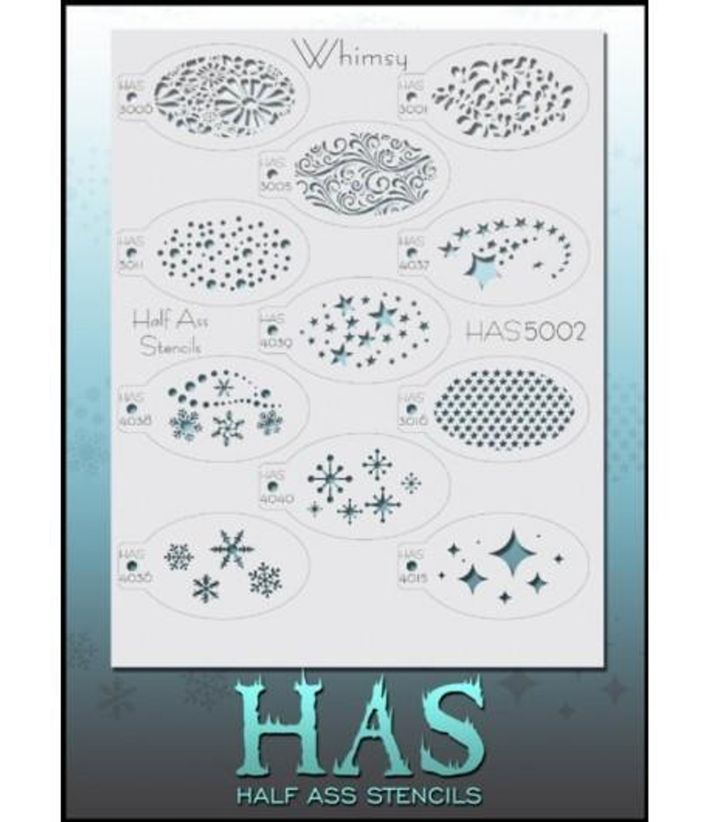 Набор трафаретов BAMS 5002