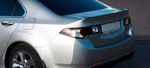 Лип спойлер крышки багажника Honda Accord 8 (версия 2)