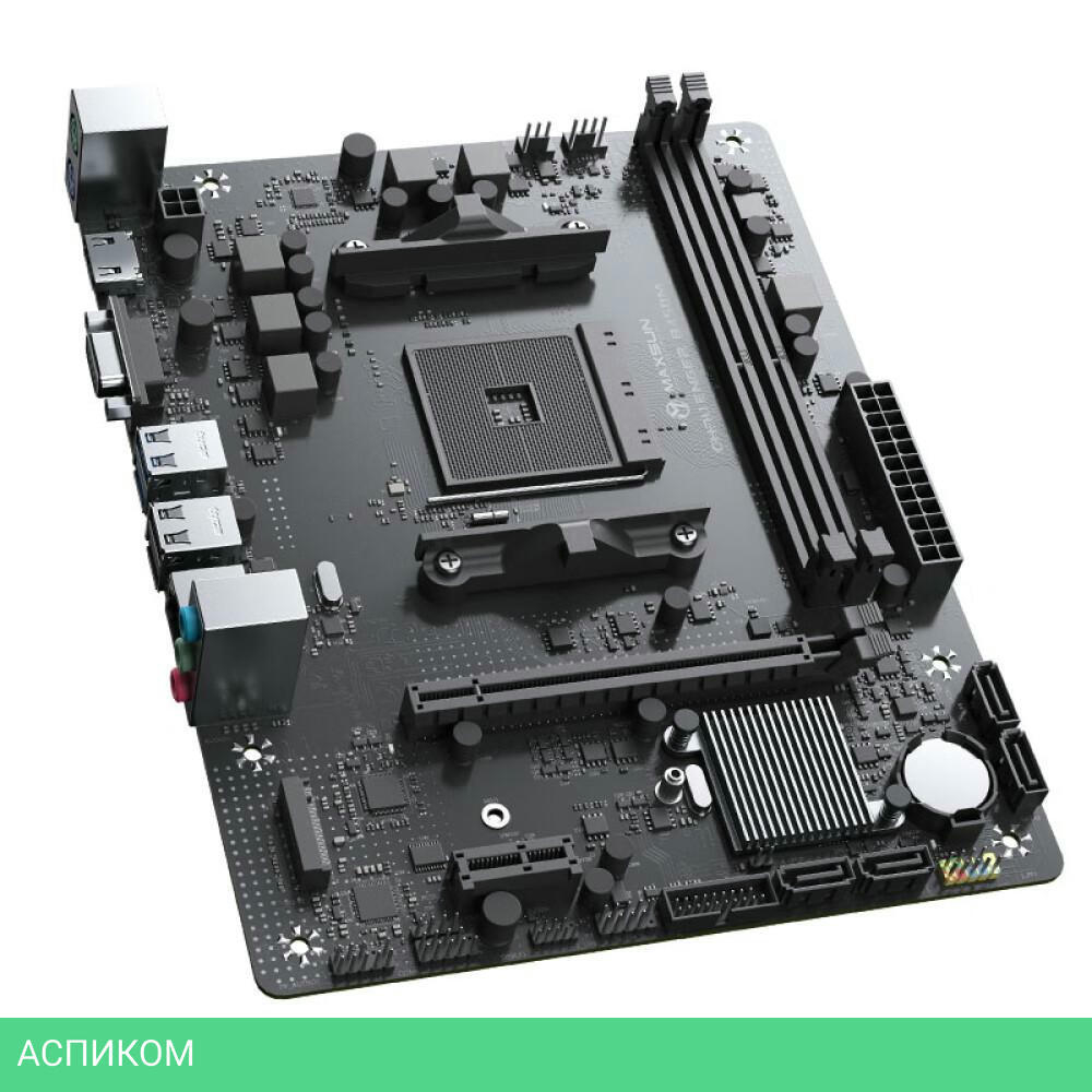Материнская плата Maxsun Challenger DDR4 (B450M)