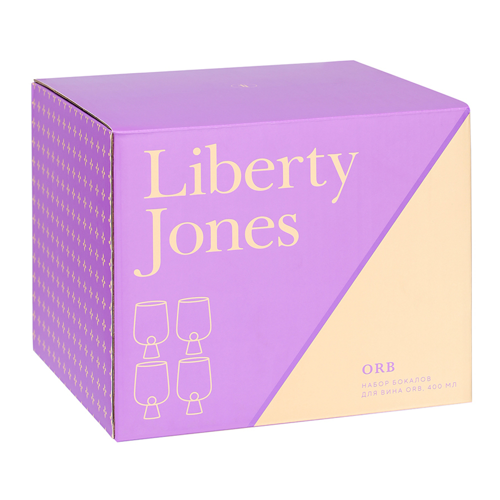 Набор бокалов для вина orb, 400 мл, 4 шт.