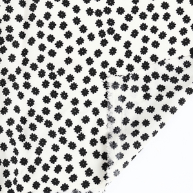 Ткань Софт 105 г кв.м 97% полиэстер, 3% спандекс шир.150 см цв.1 белый