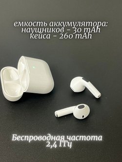 Наушники беспроводные PRO-5 белые