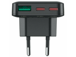 Ультра-тонкое зарядное устройство ACEFAST A100 65W 2хUSBC/1хUSB-A