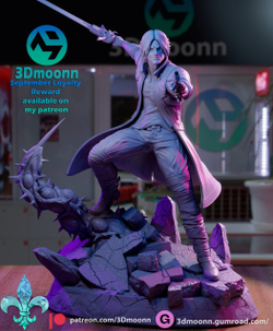 Данте Дьявол может плакать Фигурка Dante Statue Devil May Cry dmc