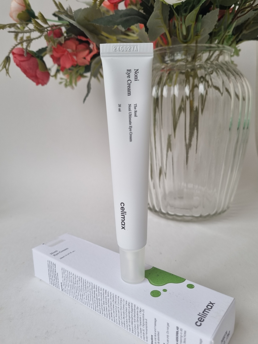 Восстанавливающий крем вокруг глаз с нони и пептидами Celimax 20 мл