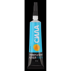 Клей СИЛА SGTB-30 универсальный гель прозрачный туба 30 мл