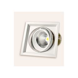 Светильник карданный встраиваемый ЭРА SKD-11-36-40K-W20 20Вт 4000K 2400Лм 150х150х110 5 лет гарантии
