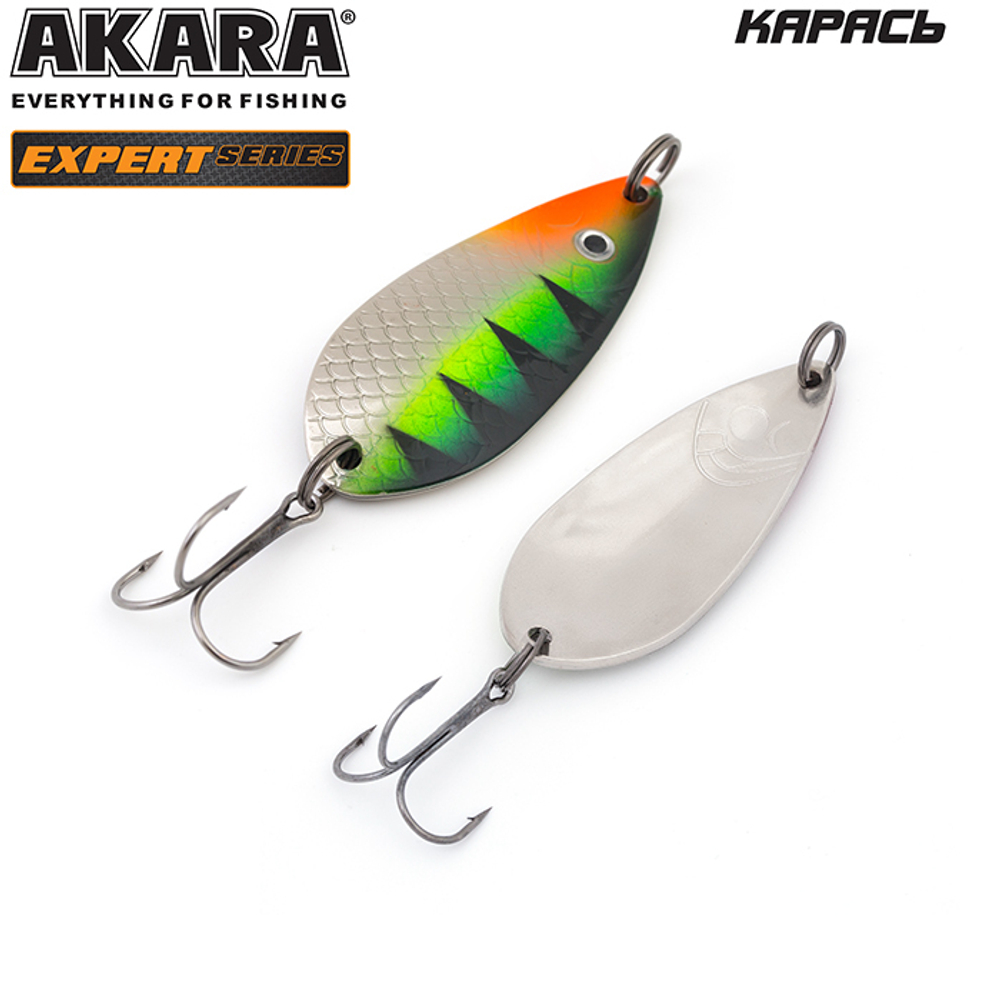 Блесна колеб. Akara Expert Карась 65 мм 18 гр. 18/SIL