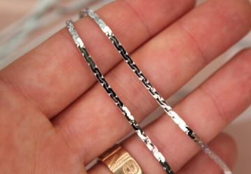 Цепь 2 мм плоская