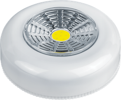 Фонарь Navigator 14 085 NPT-PL01-3AAA Пласт.пушлайт 1COB LEDx1Вт,1реж.